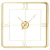 DecMode 36" Gold Metal Open Frame Wall Clock