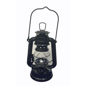 Black Hanging Hurricane Lantern Wedding Light Table Centerpiece Lamp - 8 Inches
