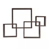 25.5" x 17.75" Intersecting Cube Wall Shelf