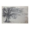 59" x 39" Large Arboreal Shelter Canvas Art Print, Traditional Style Floral Wall Art, Home Decor Accent Piece