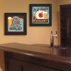 "Beer O'clock Collection" 2-Piece Vignette By Mollie B., Printed Wall Art, Ready To Hang Framed Poster, Black Frame