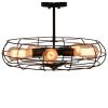 5-Light Vintage Metal Hanging Ceiling Light