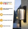 Outdoor Wall Sconce Exterior IP54 Waterproof LED for Porch Entryway Doorway 13W 750Lm 3000K