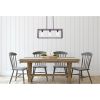 Contemporary Chandeliers Black 3 Light Modern Dining Room Lighting Fixtures Hanging, Kitchen Island Cage Linear Pendant Lights Farmhouse Flush Mount C