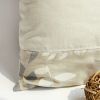 Onitiva - [Fairy Tale] Linen Stylish Patch Work Pillow Cushion Floor Cushion (19.7 by 19.7 inches)