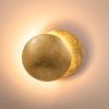 Phases of Moon Wall Fixture, Wall Lamp, Art Decor Style Ambient Accent Lights, Modern Luxury Lamp