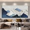 Handmade Oil Painting Thick Texture Abstract Landscape Oil Painting Gorgeous Abstract Landscape 3D Wall Art on Canvas Serene Abstract Landscape 3D Lar